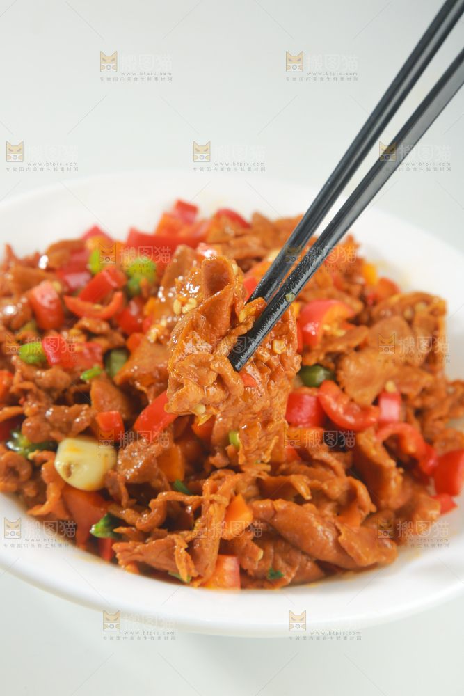 小炒黄牛肉