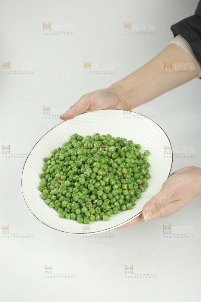 清炒青豆