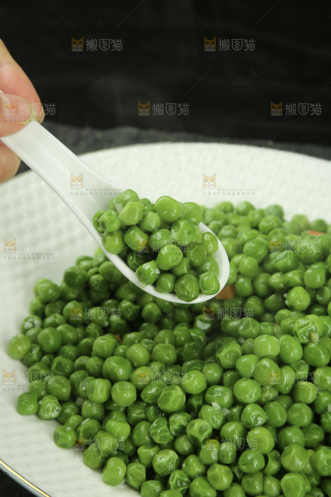 清炒青豆