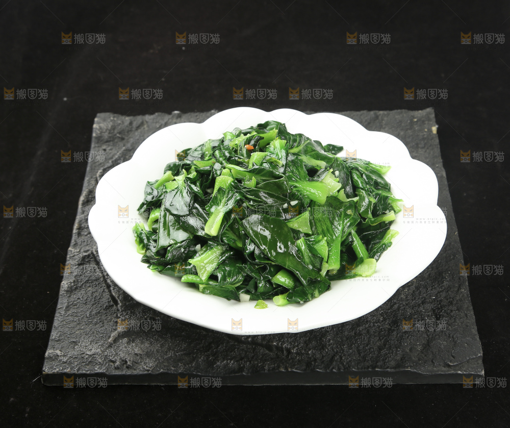 清炒小白菜