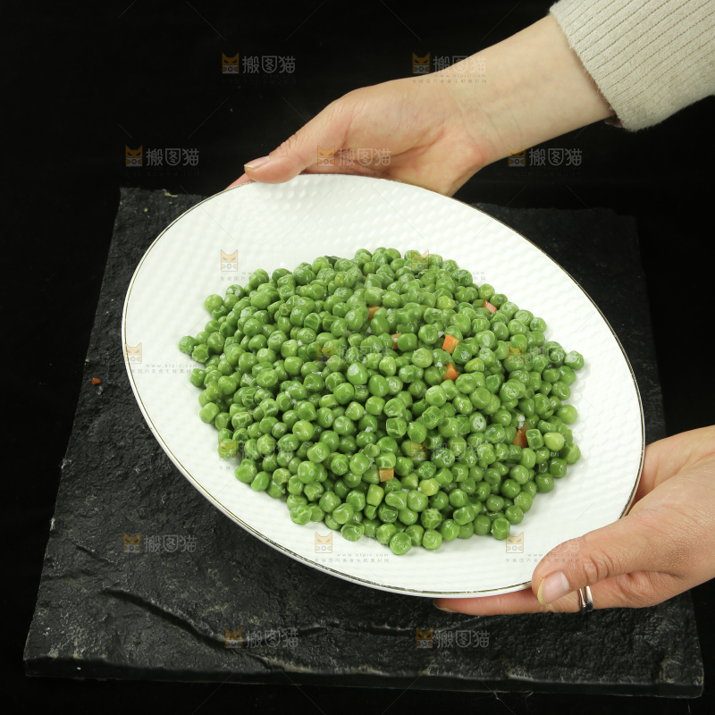 清炒青豆