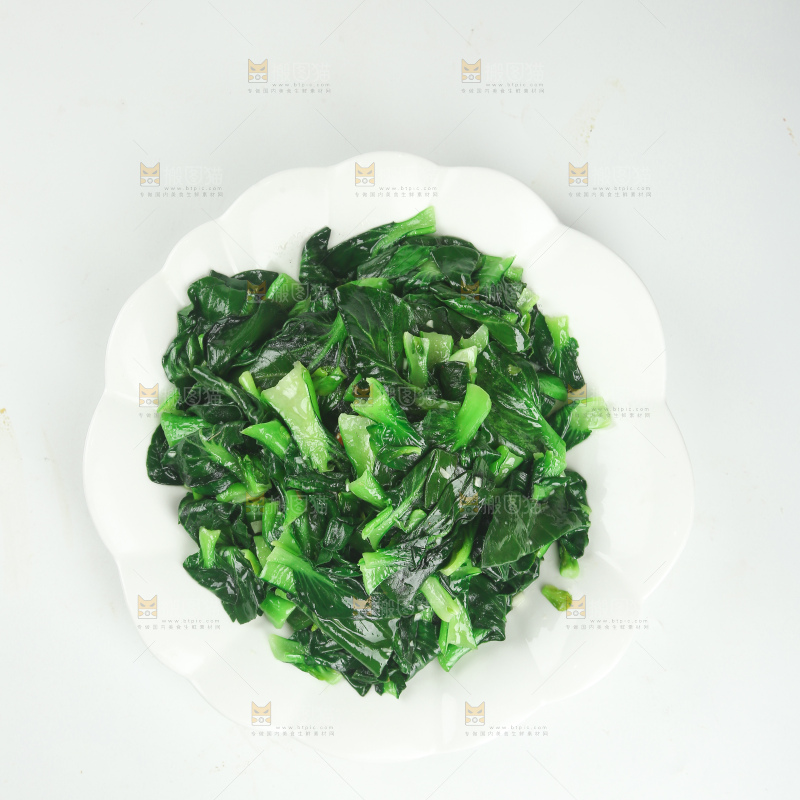 清炒小白菜