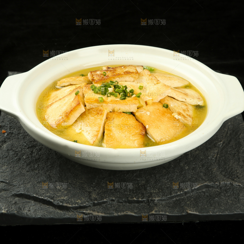 青菜豆腐煲