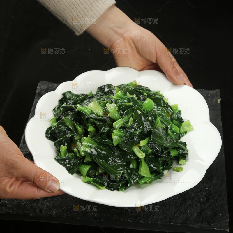 清炒小白菜
