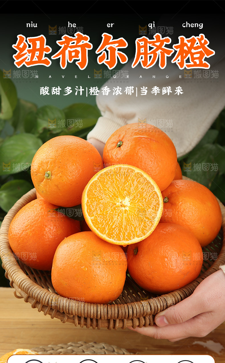 纽荷尔脐橙详情页