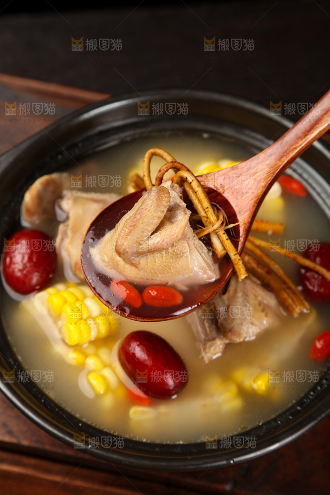 五指毛桃鹌鹑汤