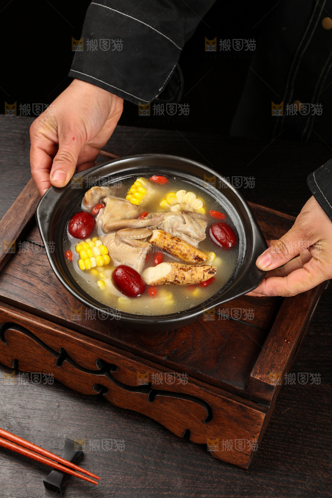牛大力鹌鹑汤
