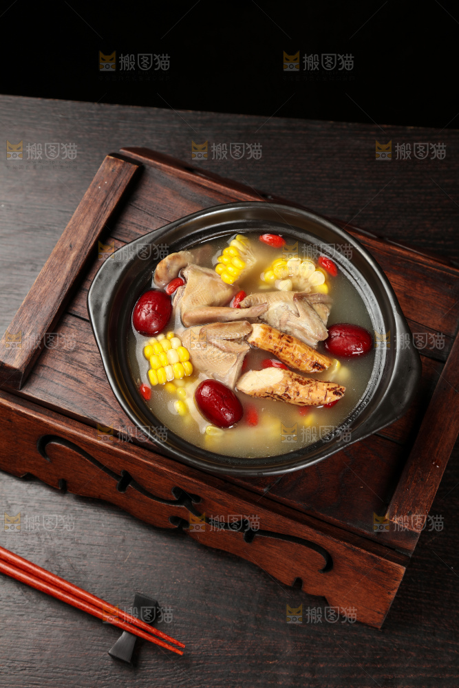 牛大力鹌鹑汤