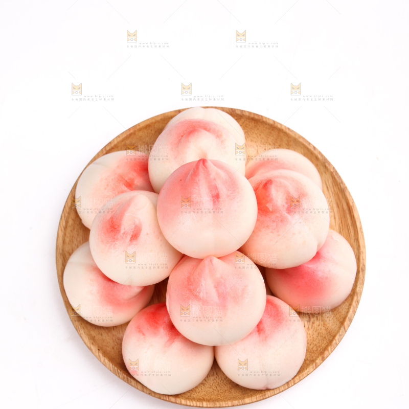 寿桃豆沙包