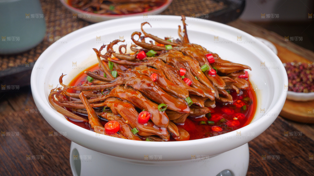 香辣鸭舌