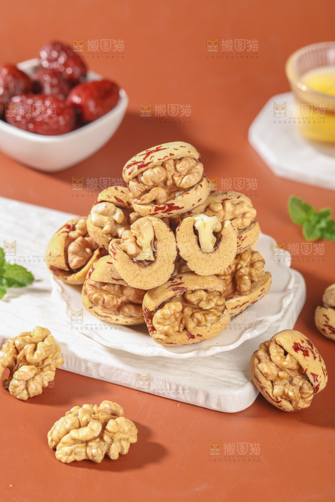 去皮枣夹核桃