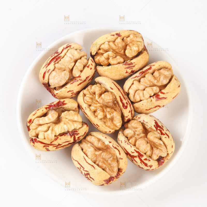 去皮枣夹核桃