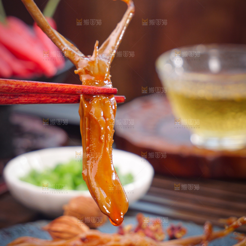 香辣鸭舌
