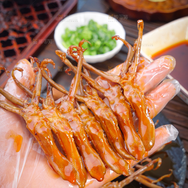香辣鸭舌
