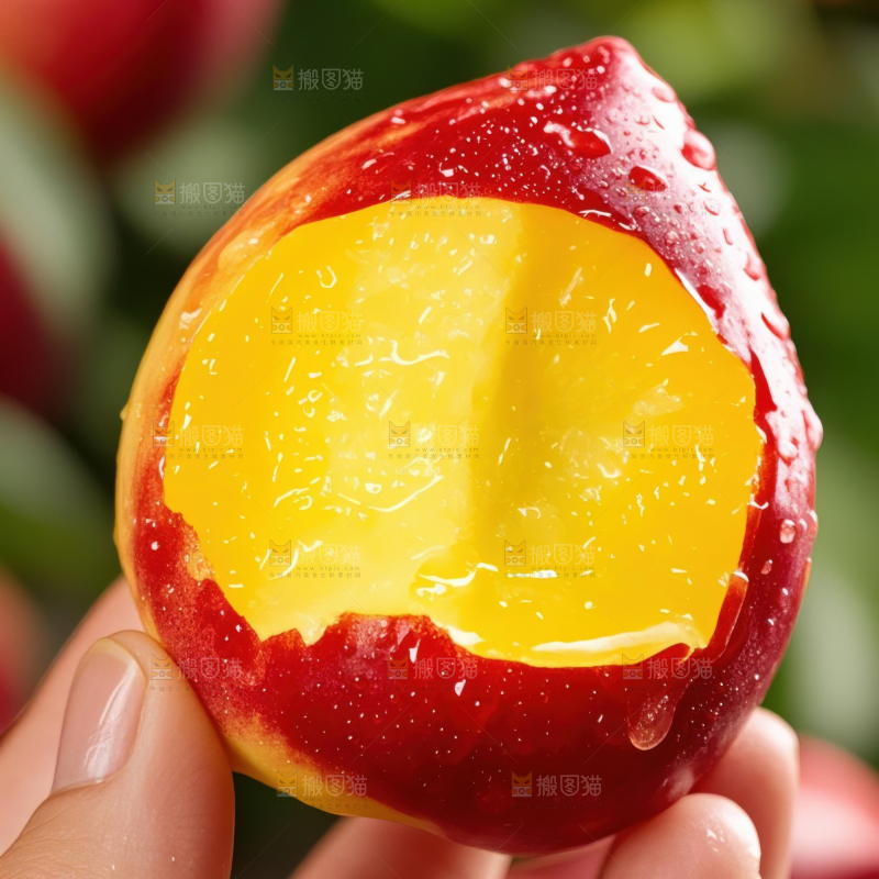 黄心油桃