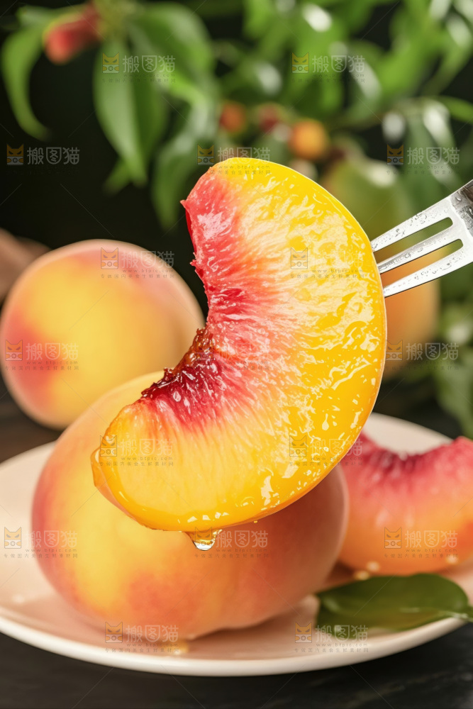 彩虹黄桃