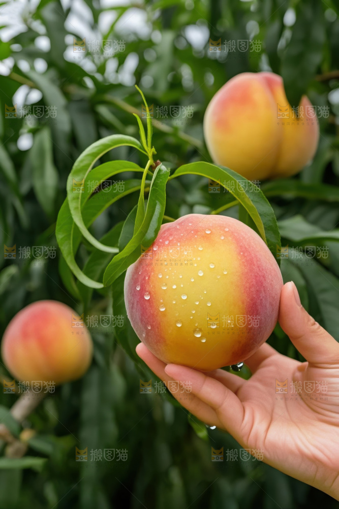 彩虹黄桃