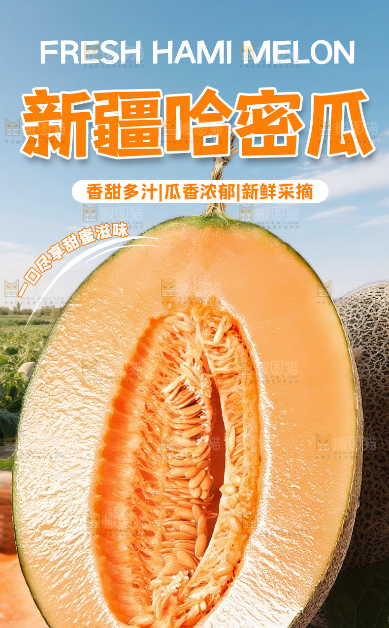 哈密瓜详情页