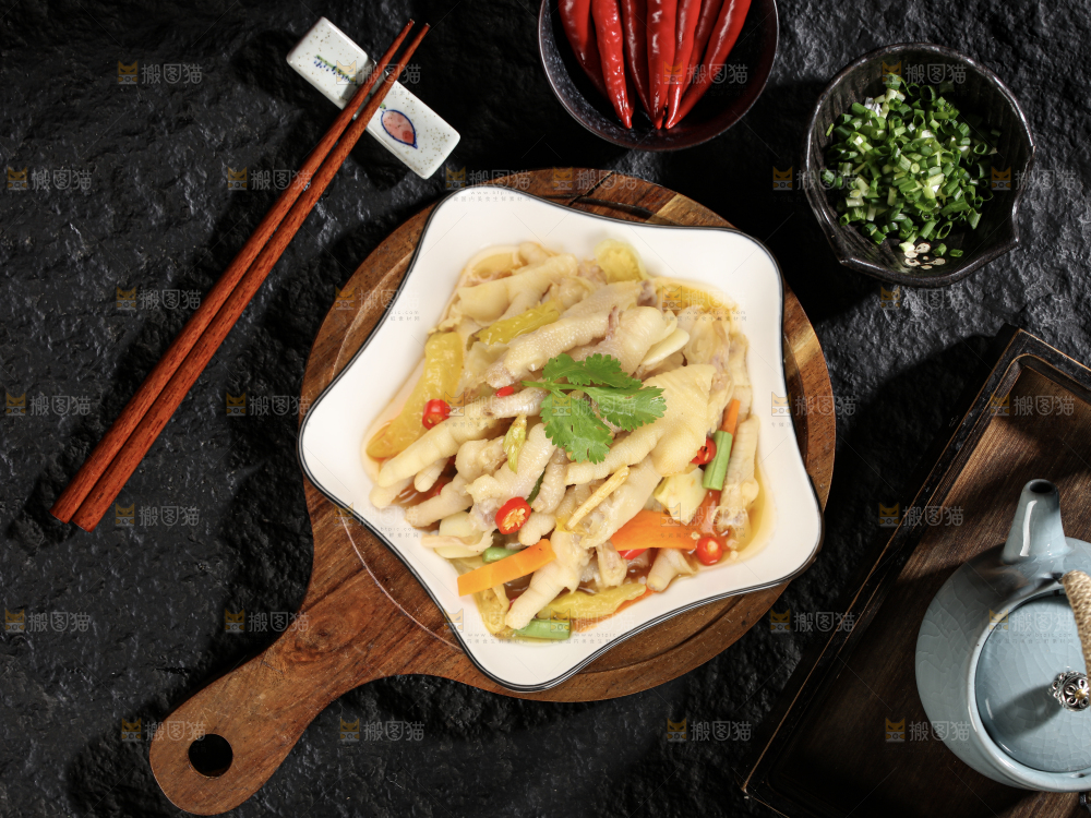 酸辣柠檬鸡爪