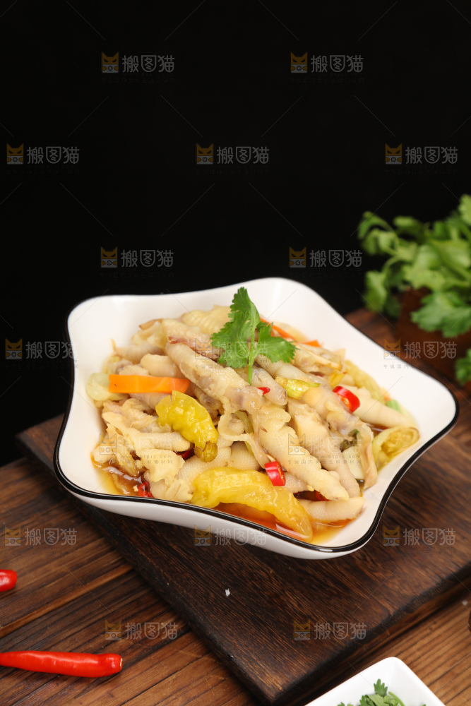 酸辣柠檬鸡爪