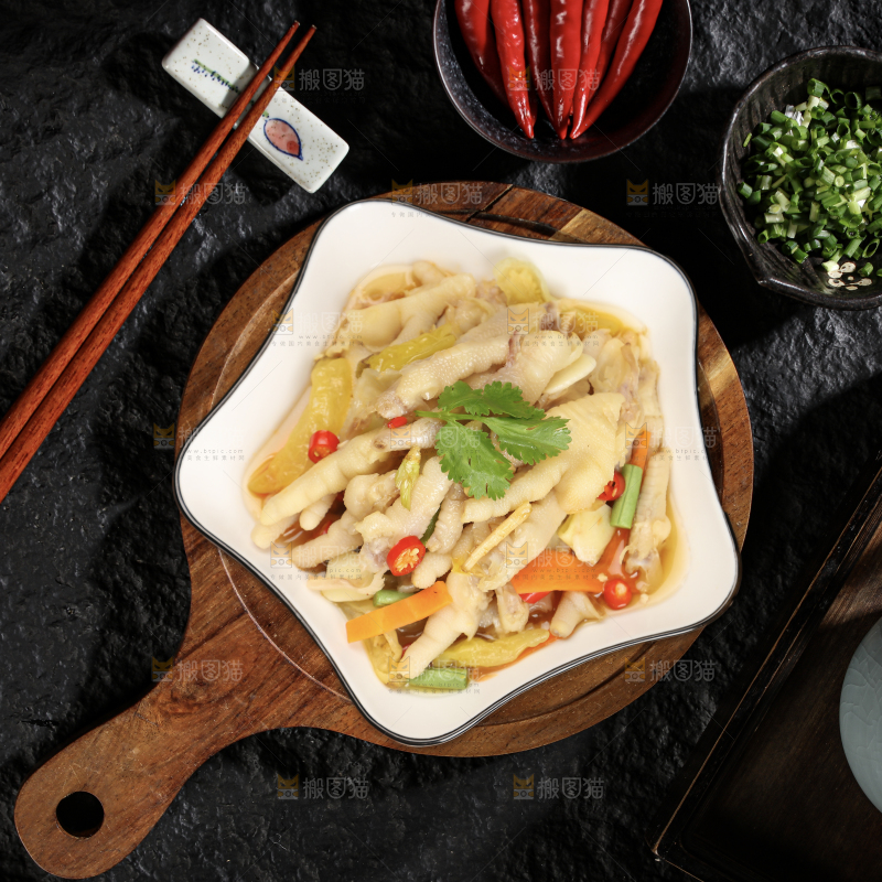 酸辣柠檬鸡爪