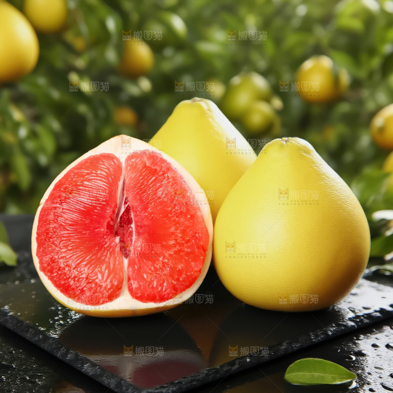 红心蜜柚