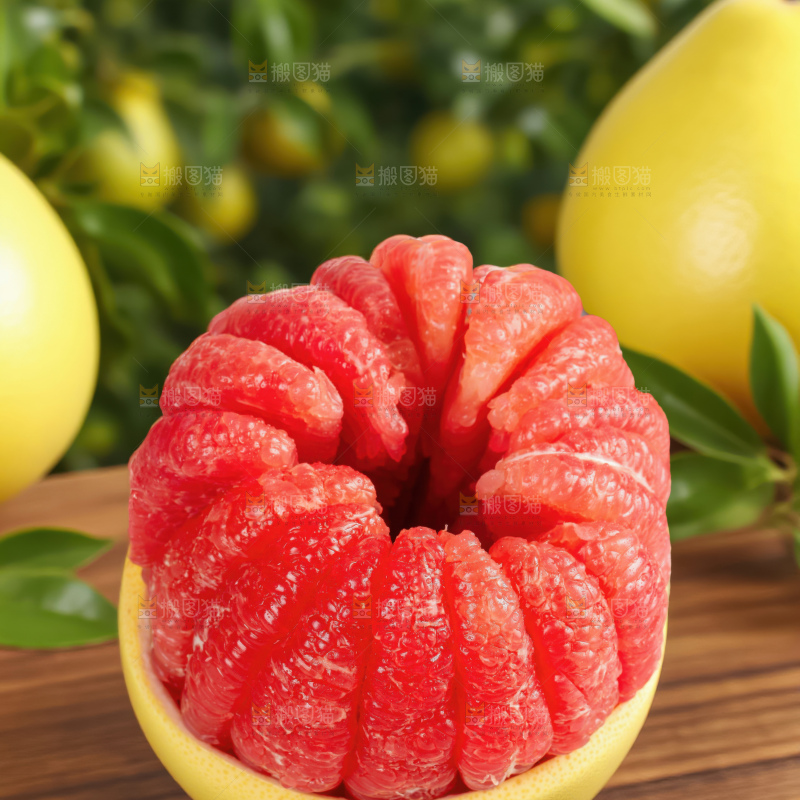 红心蜜柚