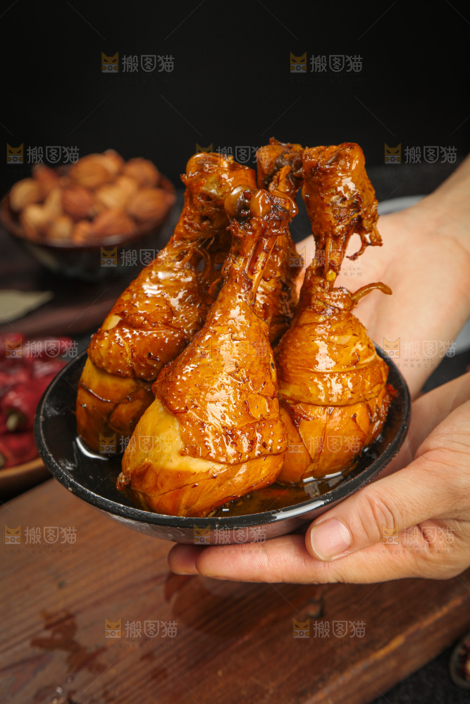卤鸡腿