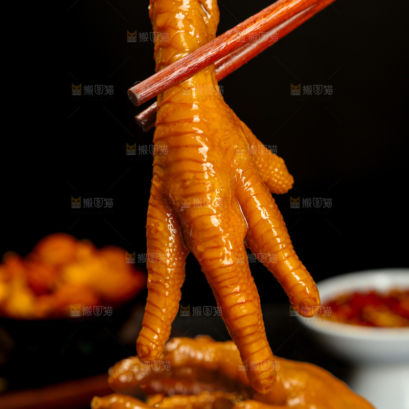 卤鸡爪