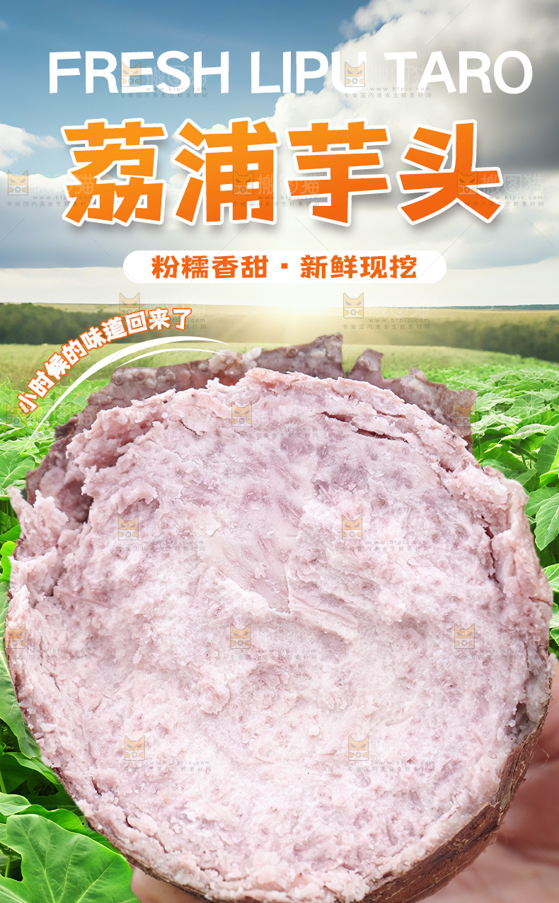 荔浦芋头详情页