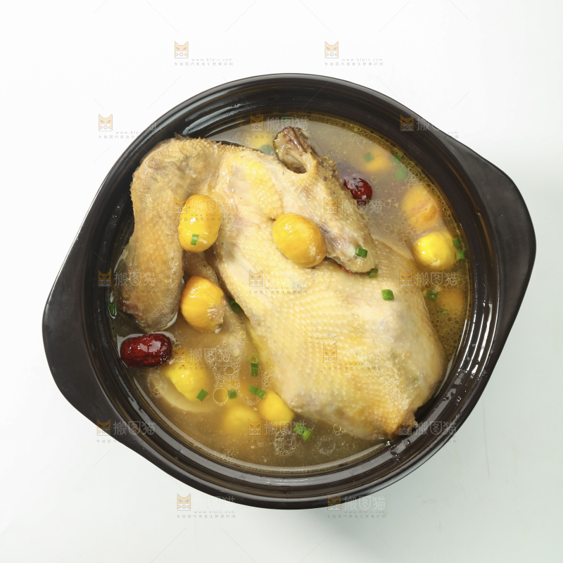 板栗炖鸡