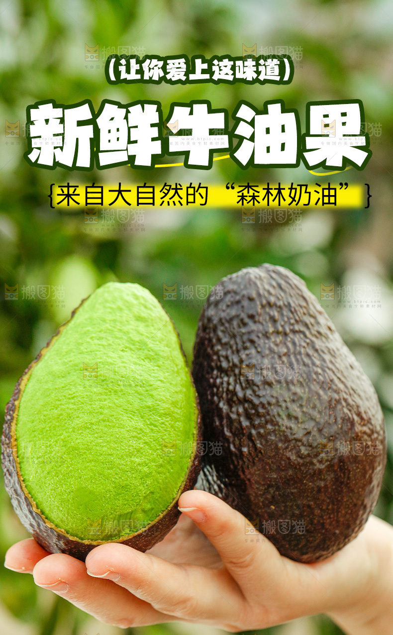 牛油果详情页