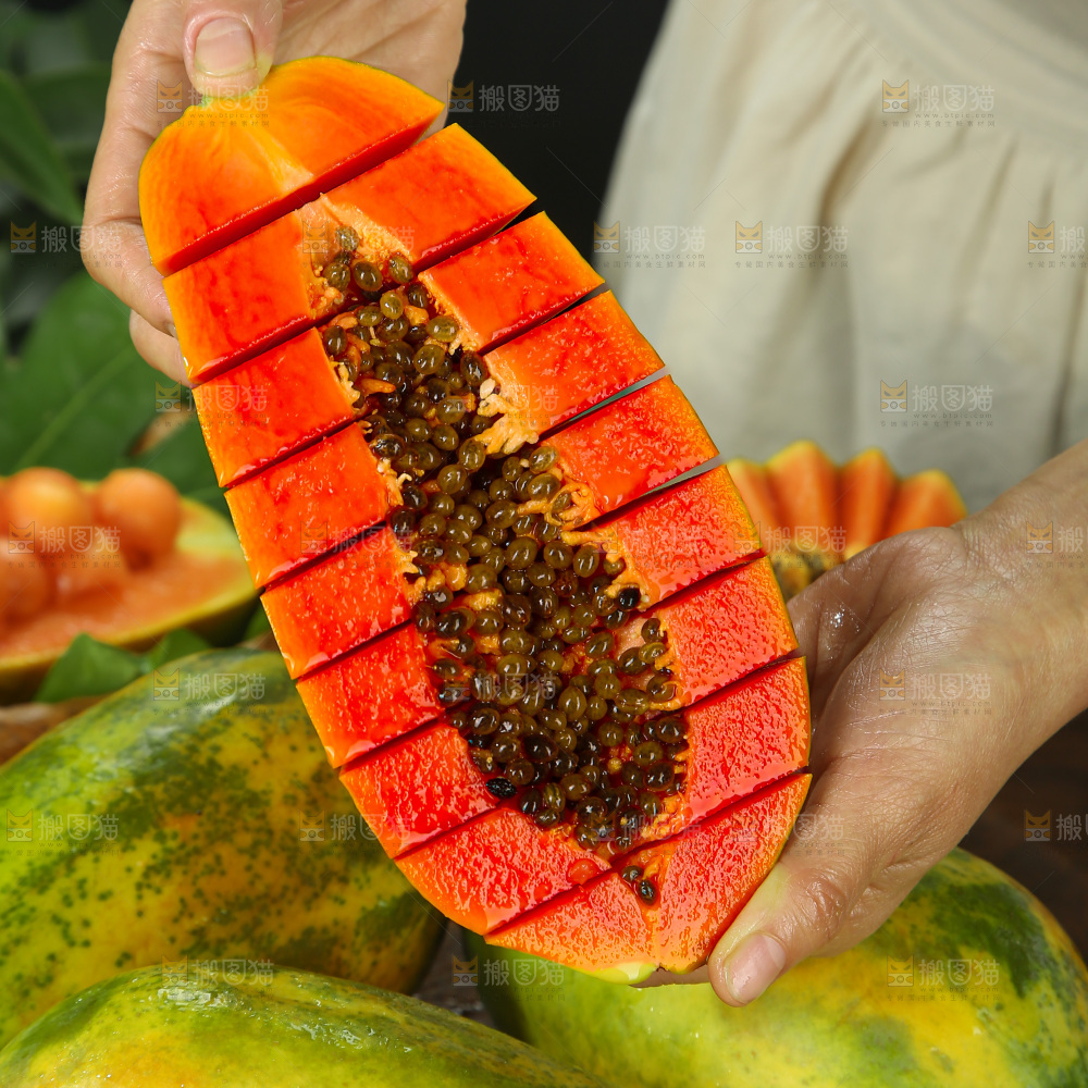 红心木瓜