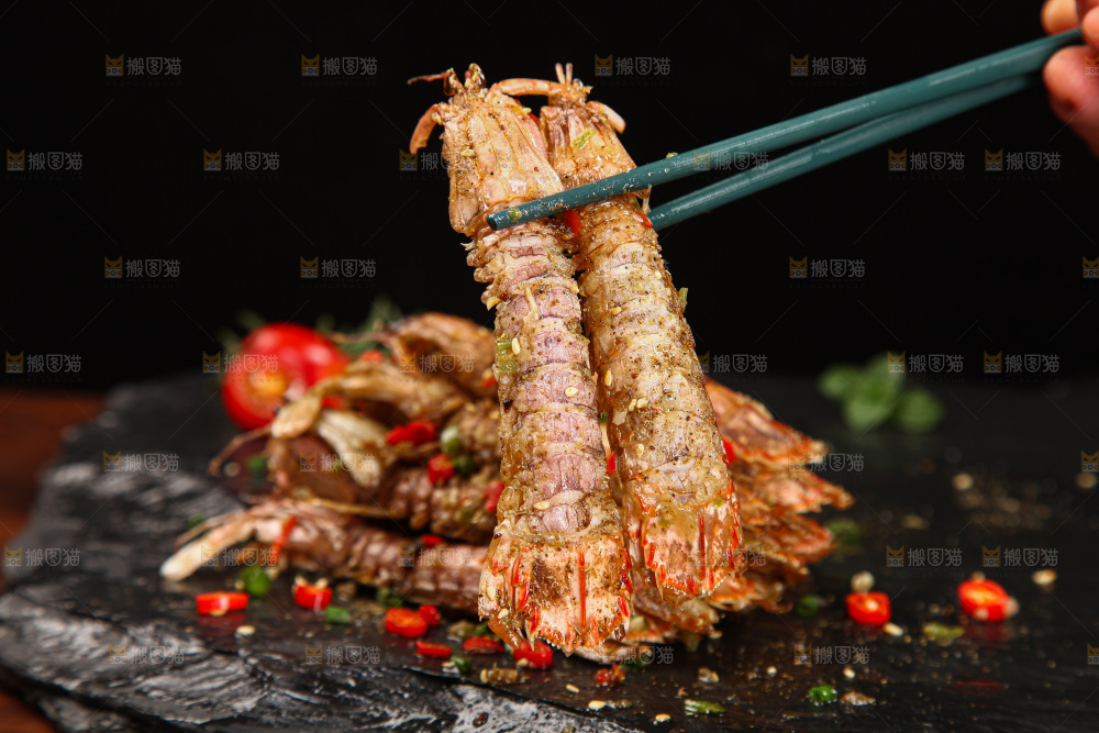 椒盐皮皮虾