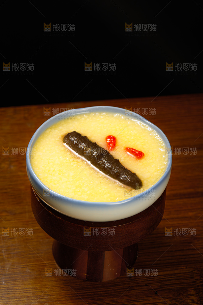 海参小米粥