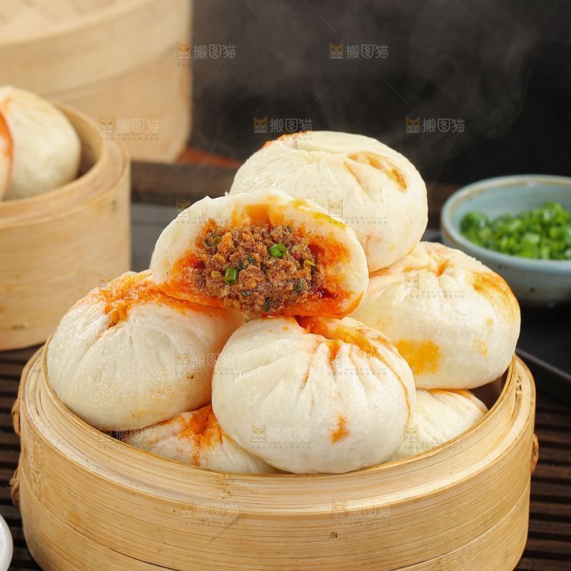 红油牛肉包