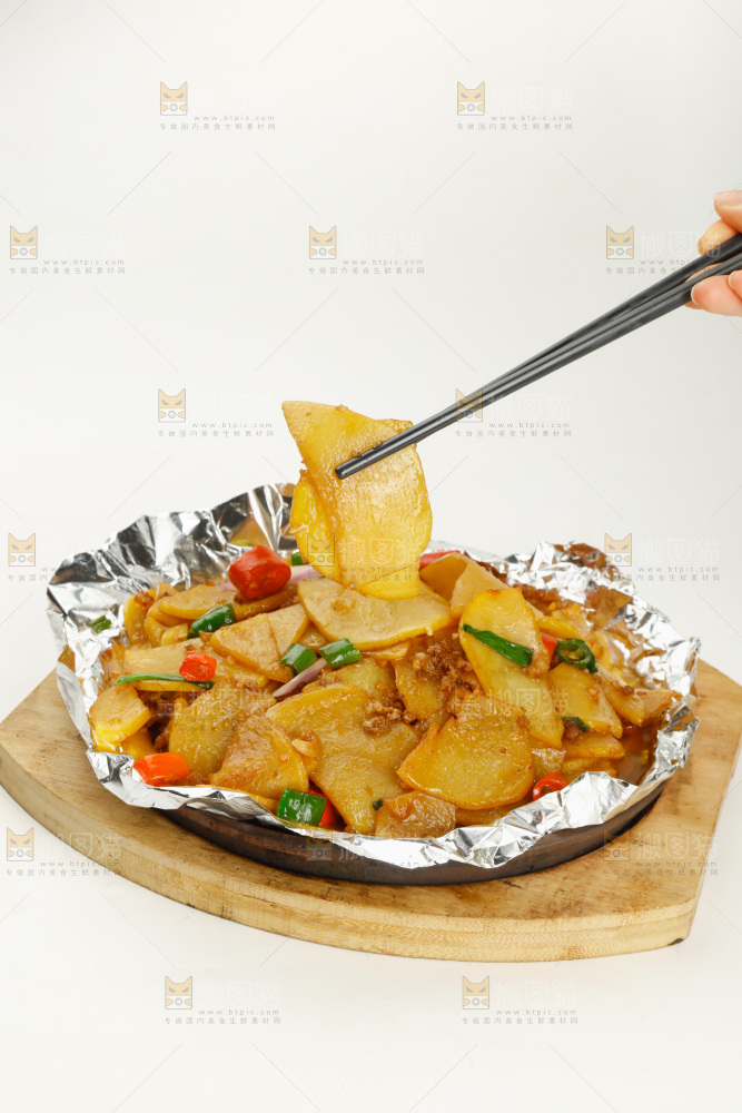 干锅土豆片