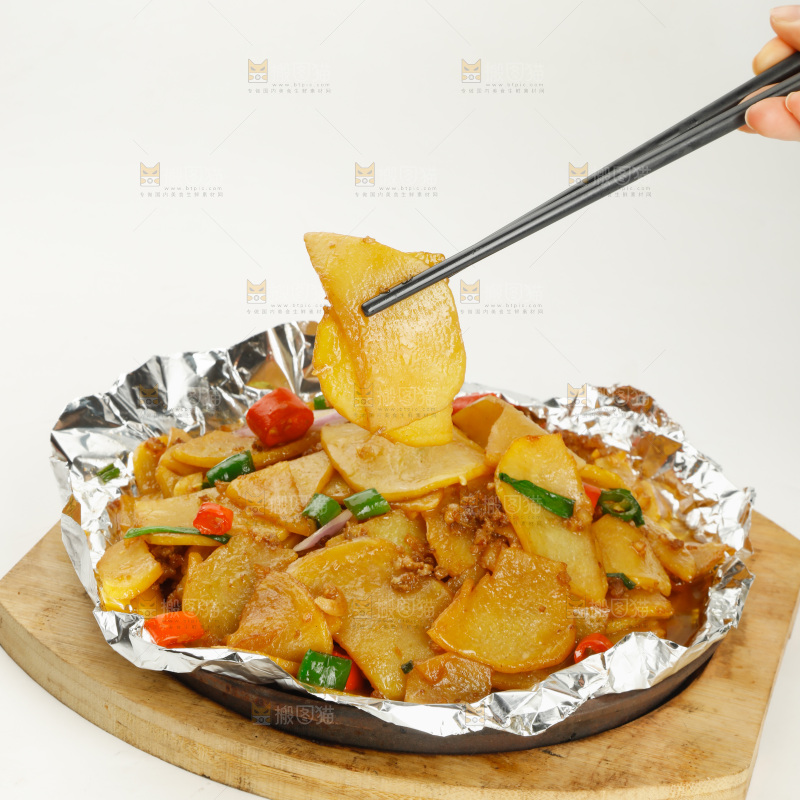 干锅土豆片