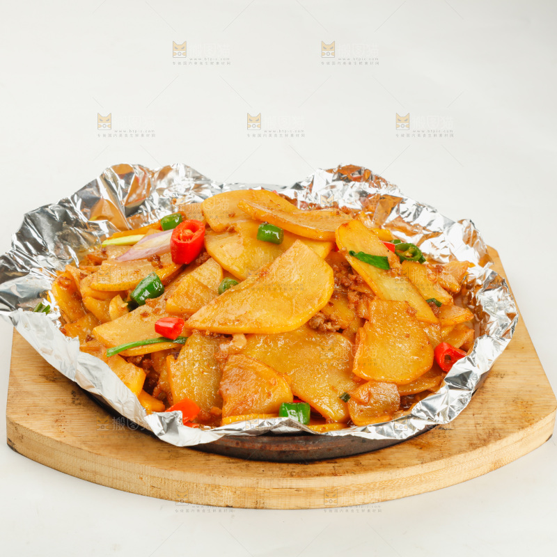 干锅土豆片