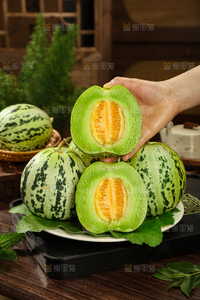花蕾甜瓜